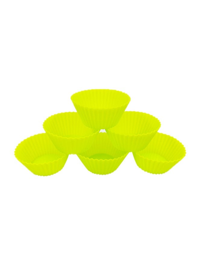 Spot Silicone Mafin Cup Round Square Rectangular Cake Cup 6 Color Diy Handmade Baking Biscuits Egg Tart Mold-Specifications - Image 2