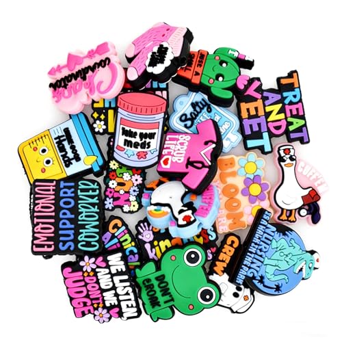 YEALQUE 20PCS Funny Nurse Focal Beads Nursing Silicone Focal Bead for Pens/Necklace/Keychains/Bracelets/Lanyards Nurse Nursing Student Medical Worker Gifts - Image 5
