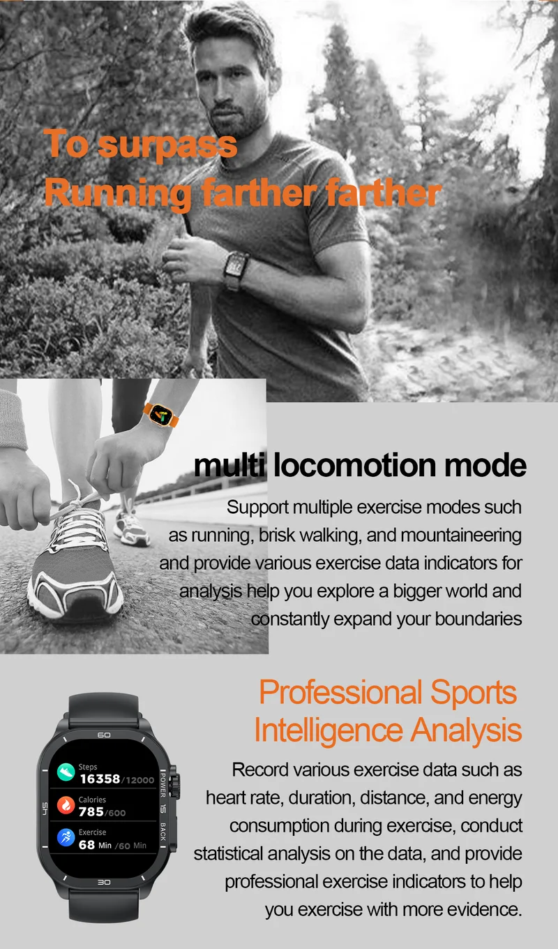 Seventy Five Smart Watch With Fitness And Bluetooth Call Features