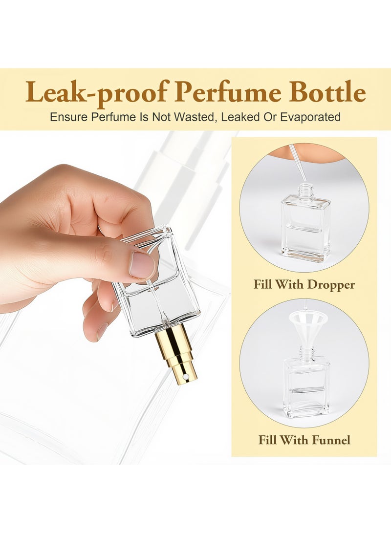 جراند بيرفيومز زجاجة عطر قابلة لإعادة التعبئة، زجاجة رذاذ عطر زجاجية 100 مل 3.3 أونصة، زجاجة عطر فارغة كبيرة للسفر قابلة لإعادة التعبئة، زجاجات عطر بديلة للنساء والرجال - Image 5