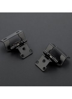 Y&D SYOSI 10 Pcs 1/2 inch Overlay Kitchen Cabinet Hinges, Self Closing Door Hinges Semi-Concealed Soft Close Home Essentials Hardware Accessories  - Image 2