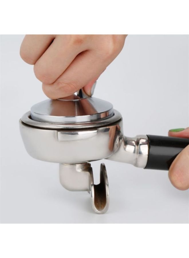 إسكدنيا مطرقة من الستانلس ستيل لطحن حبوب القهوة فضي 5.1x5.1x8سم - Image 3