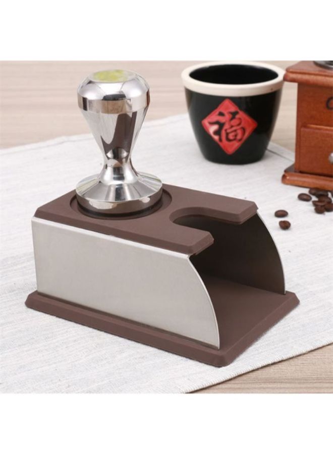 إسكدنيا مطرقة من الستانلس ستيل لطحن حبوب القهوة فضي 5.1x5.1x8سم - Image 4