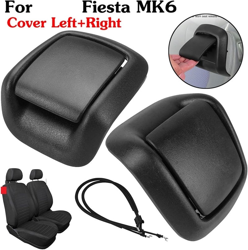 Wivplex Car Seat Adjust Knob Handle for Ford Fiesta - Image 2