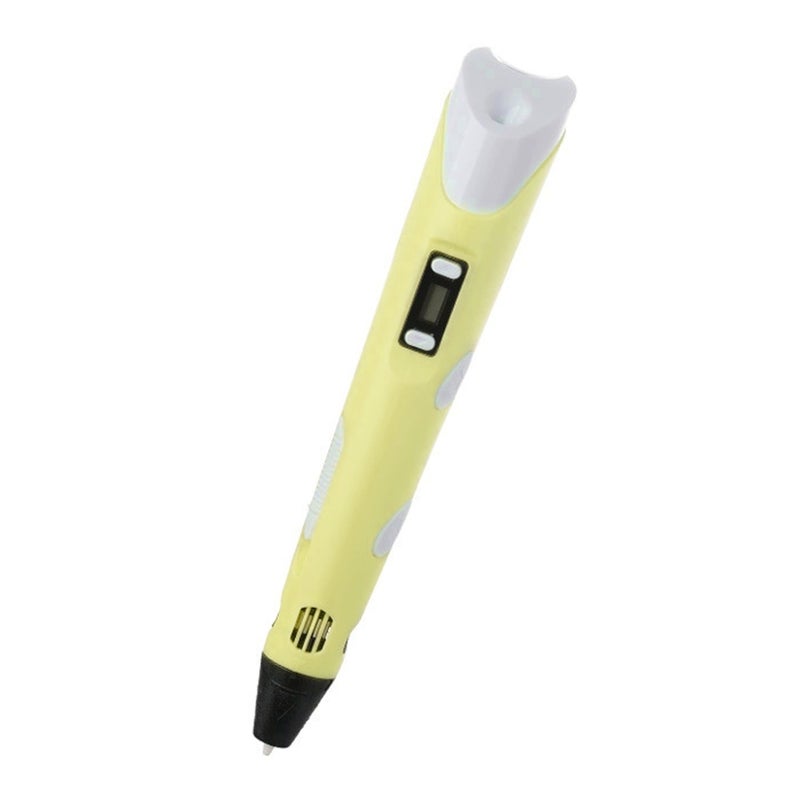 3D Printing Pen with LCD Screen 3D Drawing & Doodling Tool Compatible with ABS & PLA Filaments Includes 1.75mm 3m 12-Color PLA Filament Perfect Gift for Creative Doodlers USB Version - Image 1