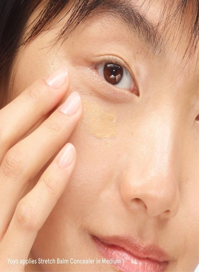 Glossier Stretch Balm Concealer - Dewy Buildable Coverage , Medium 1 - neutral base tone 4.8g - Image 5