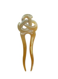 Marycrafts Celtic Knot Buffalo Horn Hair Fork Hair stick Hair Accessories