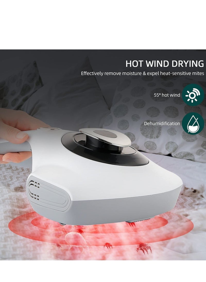 Generic - Bed Mites Collector, Handheld Portable Uv Mite Remover Strong Suction Power Can Efficiently Clean Mattresses, Pillows, Sofas and Carpets - Image 1