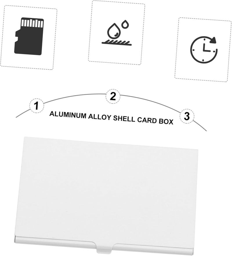 Memory Case for Micro Cards Aluminum Alloy Memory Holder 9 Slots Waterproof Organizer for Storage Compatible Cameras and Computers - Image 2