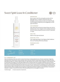 innersense Organic Beauty - Natural Sweet Spirit Leave-In Conditioner | Non-Toxic, Cruelty-Free, Clean Haircare (2oz)  - Image 3