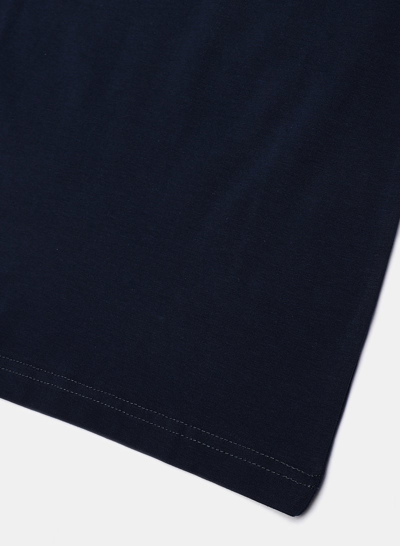 giggles T.SHIRT BASIC Navy Kids Boys - Image 4