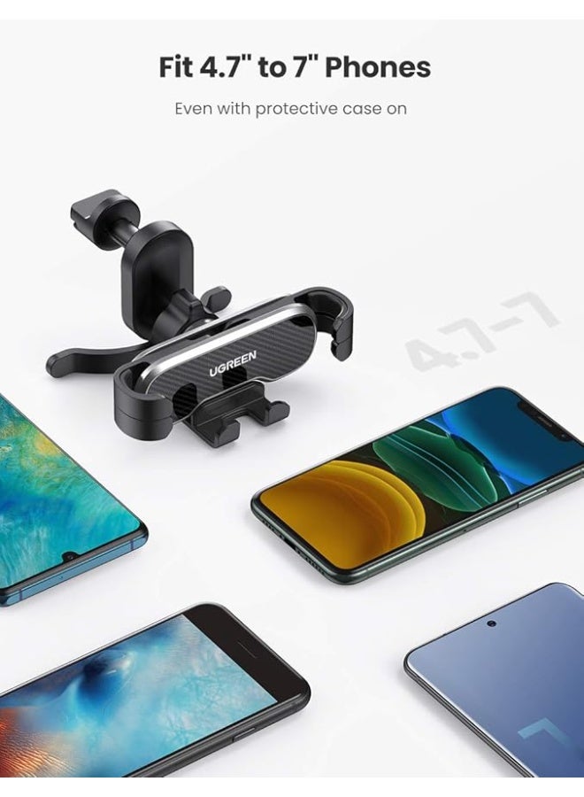 يو جرين حامل هاتف السيارة UGREEN لتثبيت في فتحة التهوية مع تصميم قفل تلقائي - Image 3