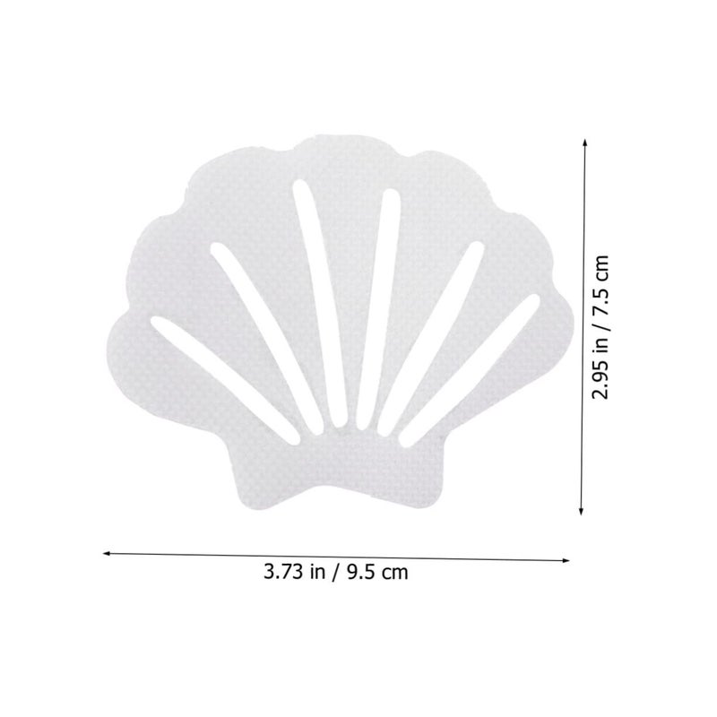 Non Slip Shower Stickers 12pcs Transparent Bathroom Safety Strips 9 5X7 5CM - Image 5