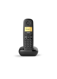 Gigaset GIGASET GERMANY A270 Cordless Telephone with Caller ID Hands-Free Speaker Phone Phone-Book (Black)  - Image 1