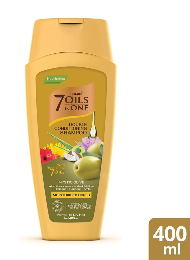 Emami Shampoo Mystic Olive Moisturized Curls 400 ML - Image 1