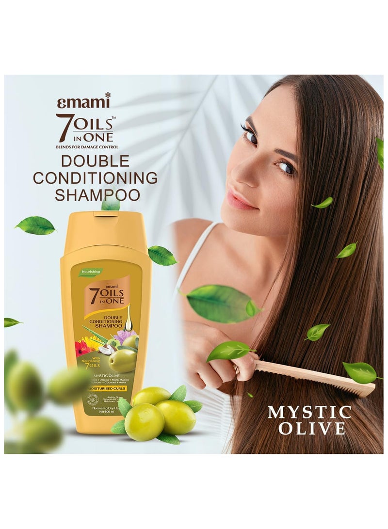 Emami Shampoo Mystic Olive Moisturized Curls 400 ML - Image 5