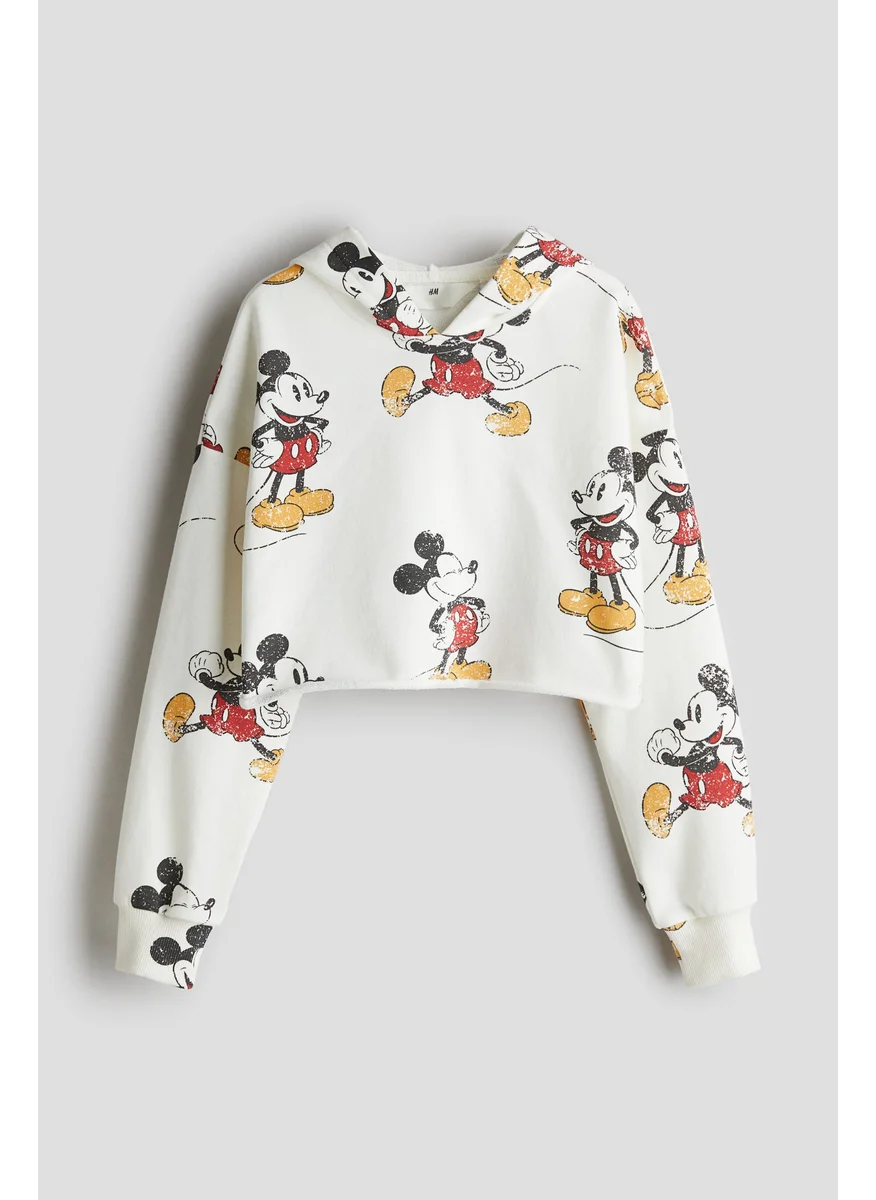 H&M Cropped Hoodie