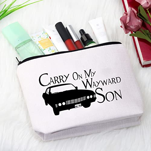 GJTIM TV Show Inspired Carry Way Makeup Cosmetic Bag for Fans BFF Gift(Carry On) - Image 4