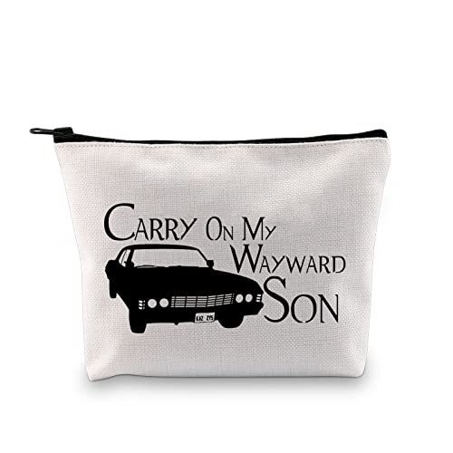 GJTIM TV Show Inspired Carry Way Makeup Cosmetic Bag for Fans BFF Gift(Carry On) - Image 1
