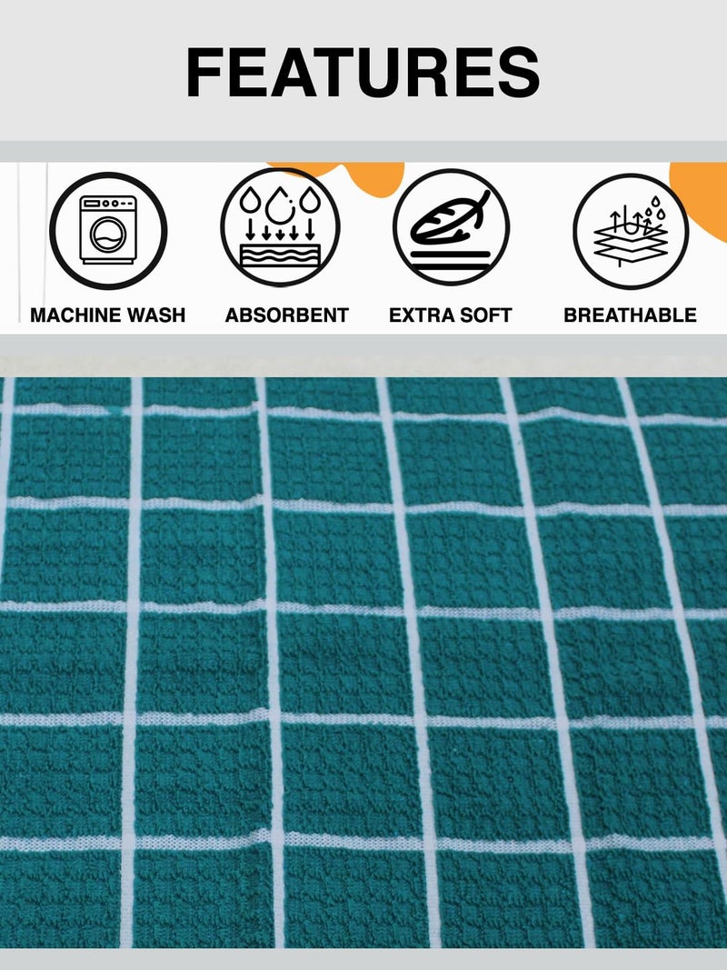 Athom Living مجموعة مناشف يد قطنية ناعمة من أثوم ليفينغ، فائقة الامتصاص وسريعة الجفاف 40x60 سم، عبوة من 6 - Image 4