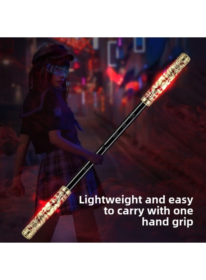 Sun Wukong Ruyi Golden Hoop Stick Voice Control Wind Control Automatic Telescopic Laser Sword Children's Toy Boy Glow Stick Wholesale-Colour:Platinum Golden Hoop [wind Control Sensor + Fully Automatic Telescopic + Voice Control + Colorful Lights + Built-in Charging.]  - Image 3