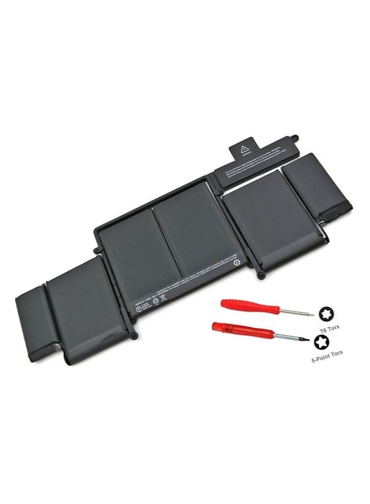 Laptop Battery Compatible for A1582 A1502 Laptop Battery Replacement for Macbook pro Retina 13 inch Late 2013 Mid 2014 Early 2015,Fits A1493 Laptop Battery [Li-Polymer 11.42V74.9WH 6559mAh]  - Image 1