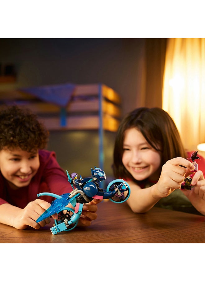 LEGO هدية خيالية دراجات نارية لقط زوي من دريم ززز للأطفال بعمر 7 سنوات وما فوق، إعادة بناء شكل حيواني إلى لعبة دراجة، مجموعة ألعاب خيالية للأولاد والبنات 71479 (226 قطعة)  - Image 5