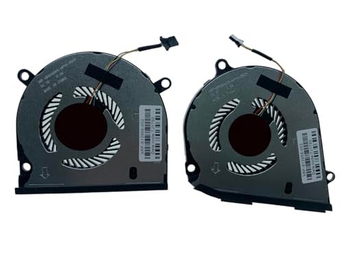 Rangale New CPU + GPU Cooling Fan for HP Envy X360 15-DS 15-DR 15M-DS 15M-DS0011DX 15-DS0013NR 15-DS0003CA 15-DS0013CA Series Laptop (CPU + GPU Fan) - Image 1