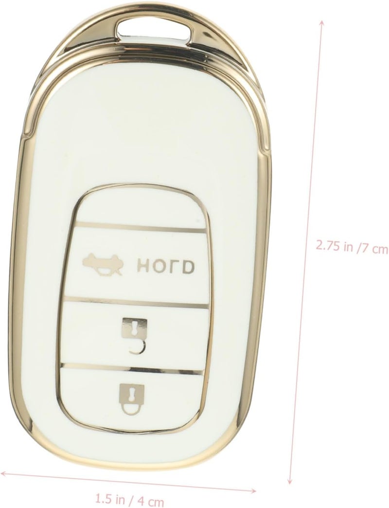 PRETYZOOM Keyfob Key Cover Durable TPU Key Fob Protector for Soft Flexible Design Ensures Signal Transmission Compatible with Honda Civic Gen - Image 2