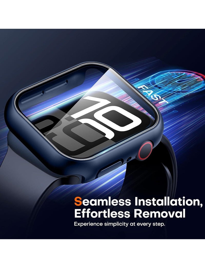 360° Full Protection Cover for Apple Watch Series 10 46mm - Blue - Image 2