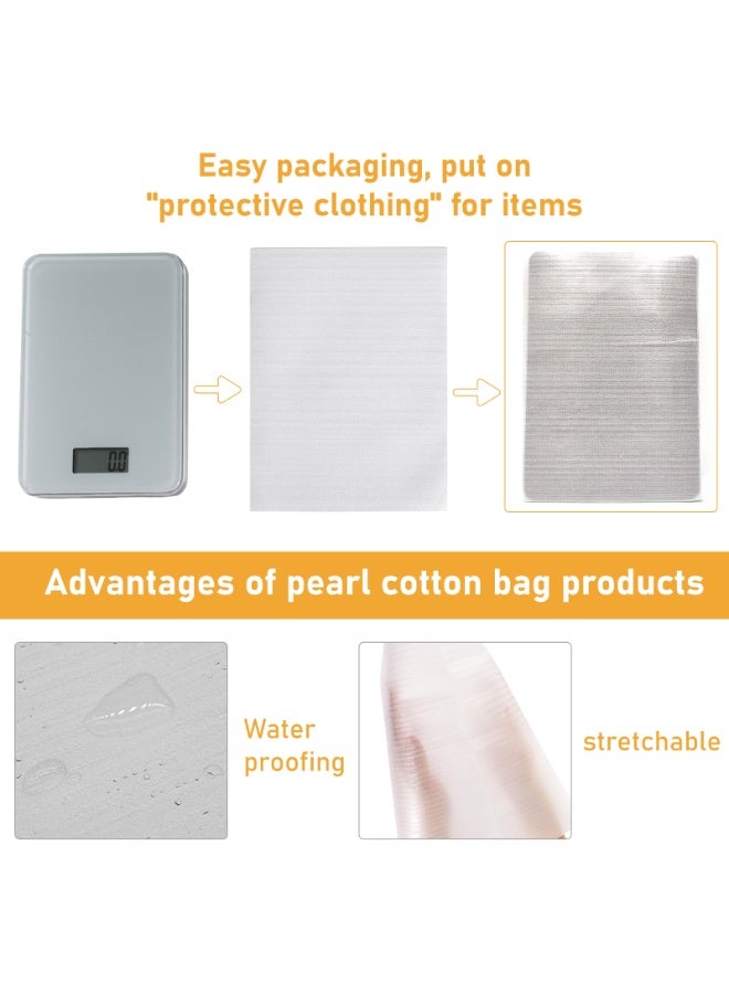 Generic 440 pcs Moving Packaging Supplies, 225 buffer bags, 3 sizes (12x12 ", 12x7.8", 12x5.9 "), 75 foam sheets. 140 fragile stickers are provided to cushion the packaging of mobile foam packaging bags.  - Image 3
