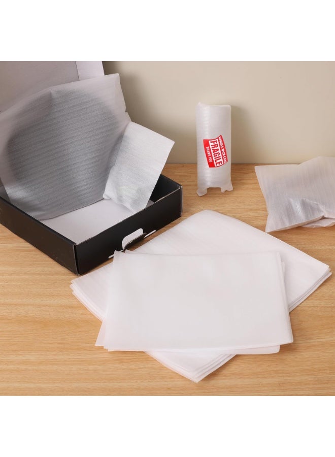 Generic 440 pcs Moving Packaging Supplies, 225 buffer bags, 3 sizes (12x12 ", 12x7.8", 12x5.9 "), 75 foam sheets. 140 fragile stickers are provided to cushion the packaging of mobile foam packaging bags.  - Image 5
