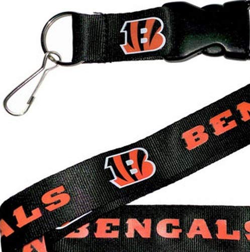 Aminco NFL Cincinnati Bengals Team Lanyard - Image 2