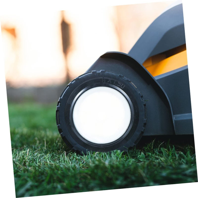 2Pcs Solid Lawn Mower Wheels Durable Grass Cutter For Easy Replacement - Image 5