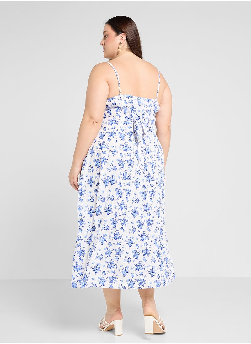 Ginger Plus Ditsy Floral Cami Sundress  - Image 2
