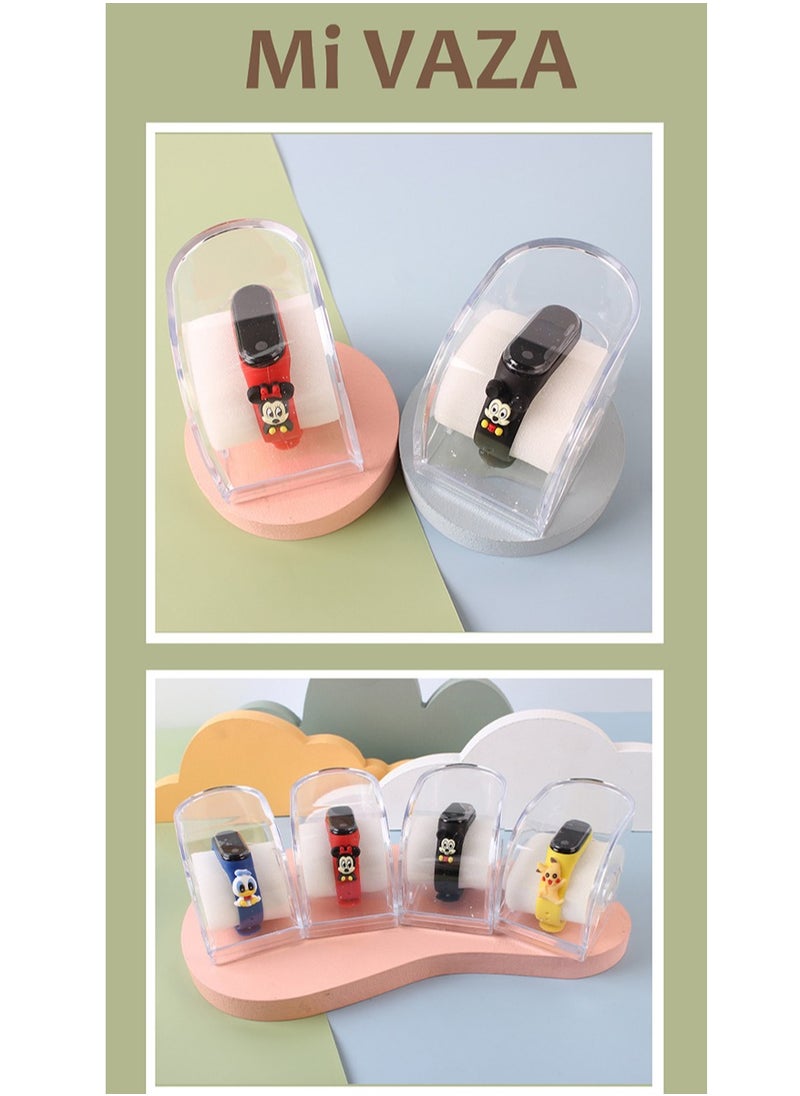 Mi VAZA M3 Cartoon Children's LED Electronic Waterproof Touch Watch - Cool Cartoon Gifts for Children - Digital Sports Toddler Daily Waterproof LED Design  - Image 5