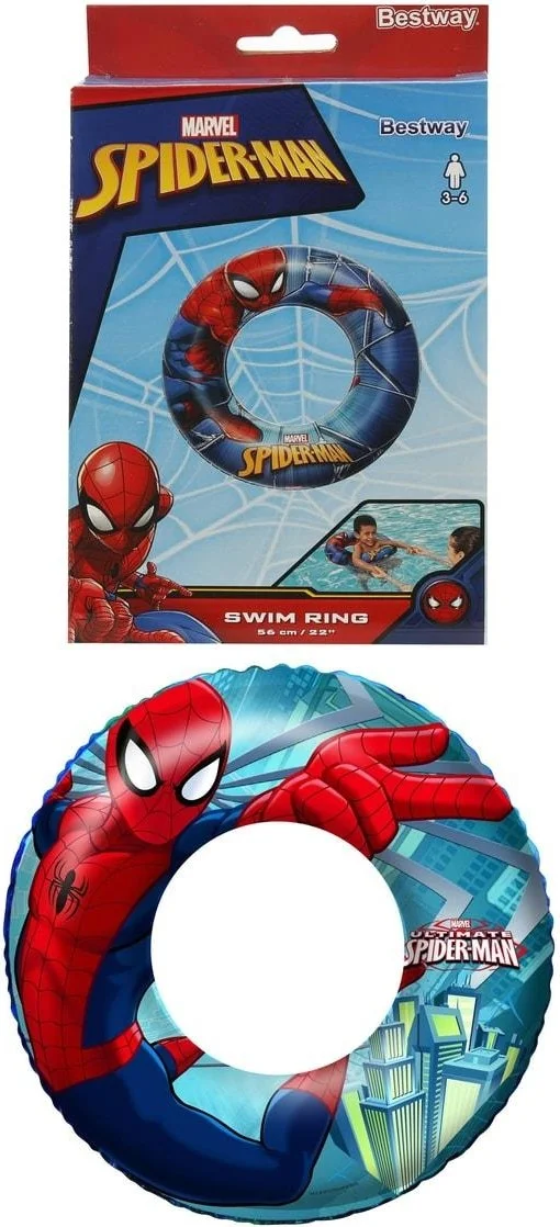 Bestway Spiderman Life Buoy 56 cm