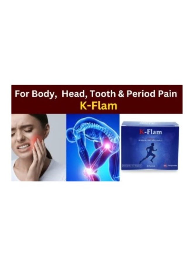 K Flam K-Flam 50mg Powder for Oral Suspension – 30 Sachets - Image 2