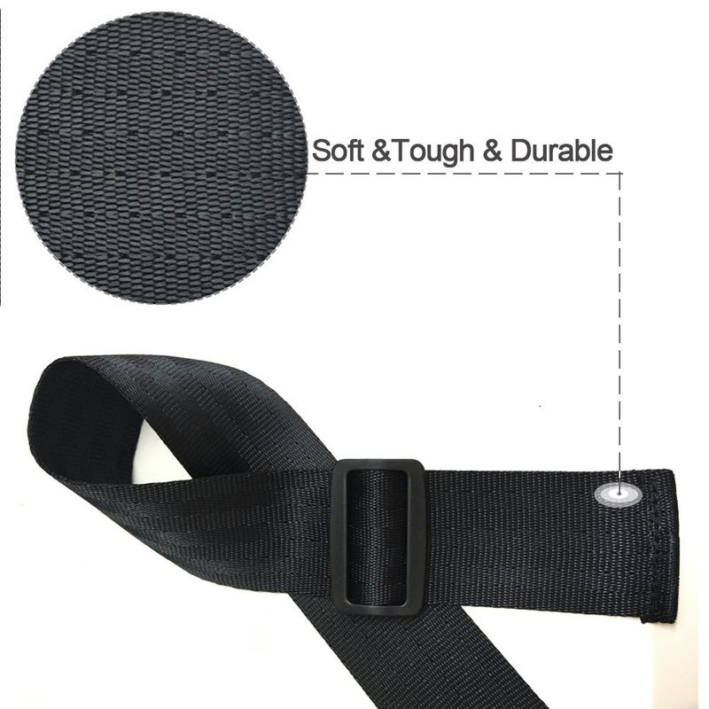 ZARPMA Baby 2 Point High Chair Security Straps,Replacement Harness Straps Belt for Child Kid Infant Safety Strap for Pushchair HighChair Child Chair,Stroller(1M Length) - Image 3