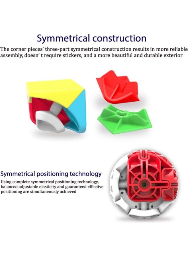 2 Pieces  Magic Cube Rubik's Cube 2*2 and 3*3 Toys Cube Children's Educational Toys - Image 2