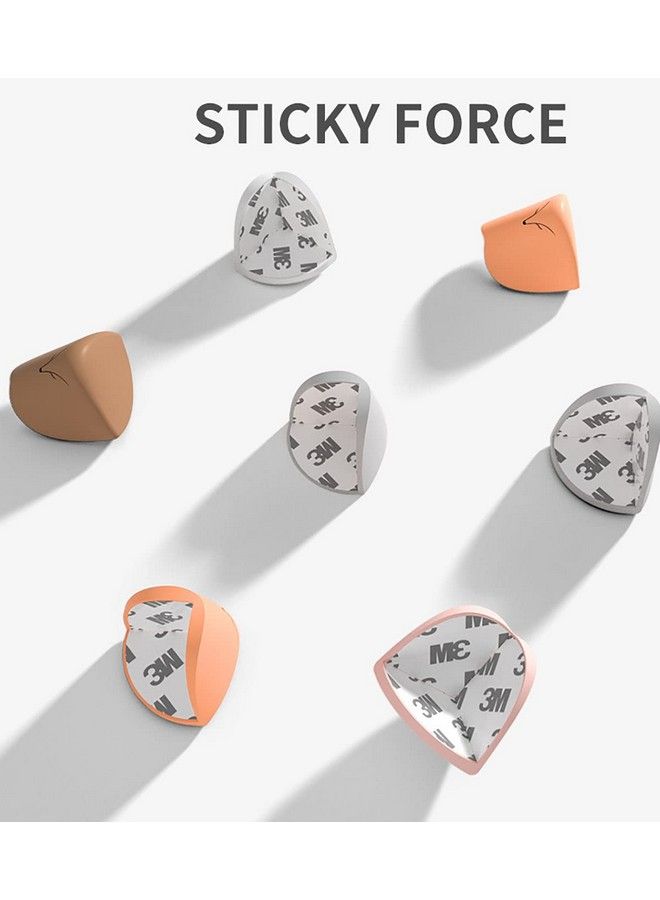 P-Plus International Corner Protector For Baby Furniture Corner Guard & Edge Safety Bumpers Baby Proof Bumper & Cushion To Cover Sharp Furniture & Table Edges(Brown Pack Of 6) - Image 5