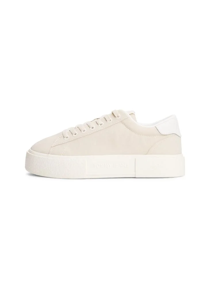 تومي جينز Flatform Lace Ups Sneakers