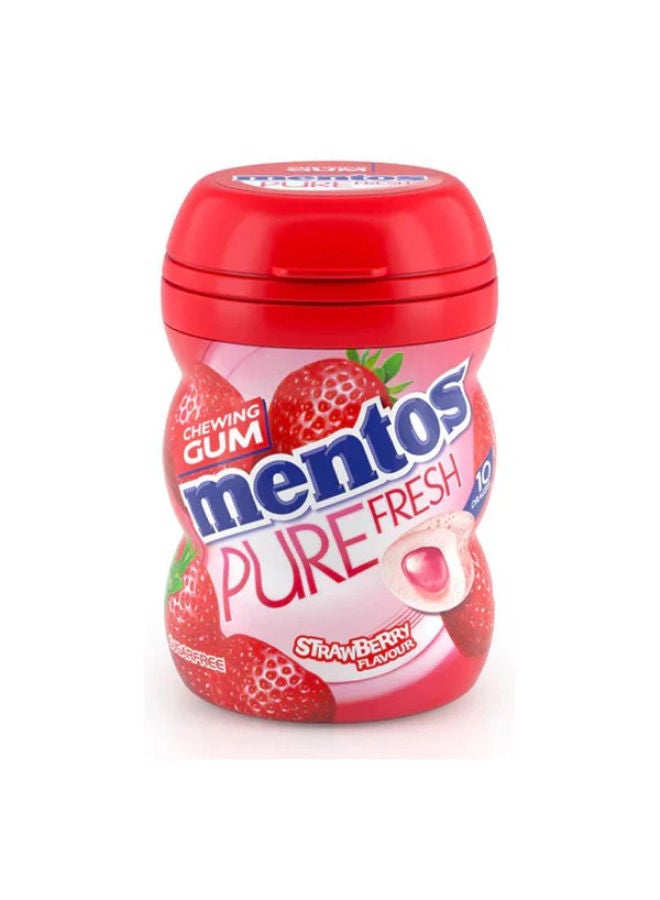 علكة طازجة خالية من السكر بنكهة الفراولة - 17.5 جرام