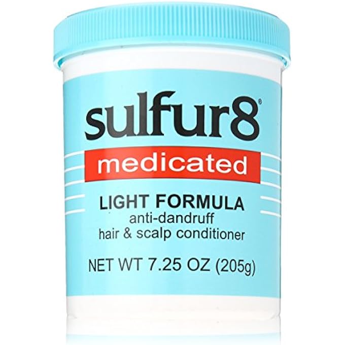 Sulfur 8 MEDICATED LIGHT FORMULA ANTI-DANDRUFF CONDITIONER, 7.25 OUNCE - Image 1