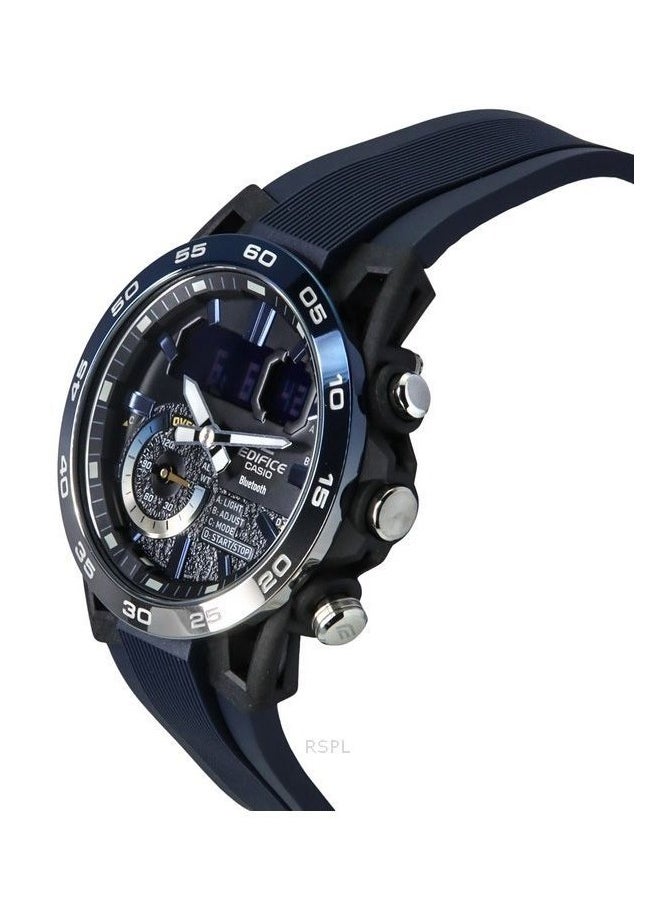 Casio Edifice Sospensione Nighttime Drive Analog Digital Smartphone Link Quartz ECB-40NP-1A