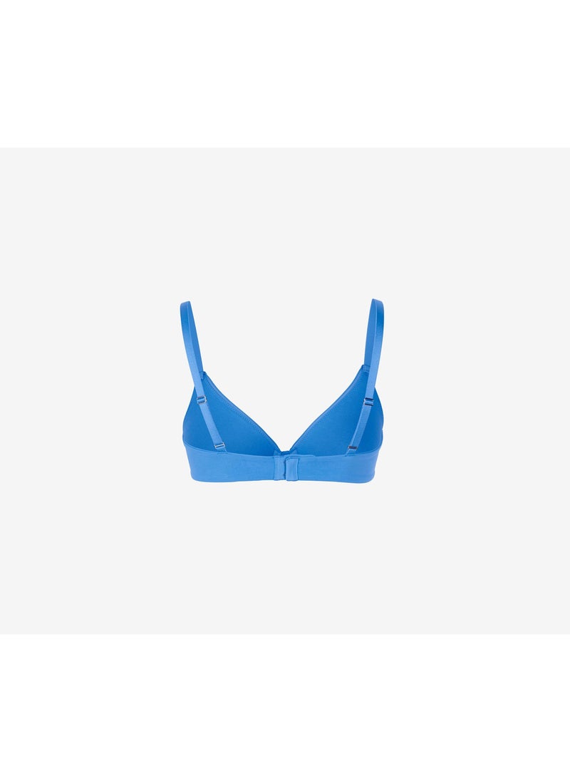 Tchibo Women Non Padded Underwired Adjustable Bra, Blue  - Image 3