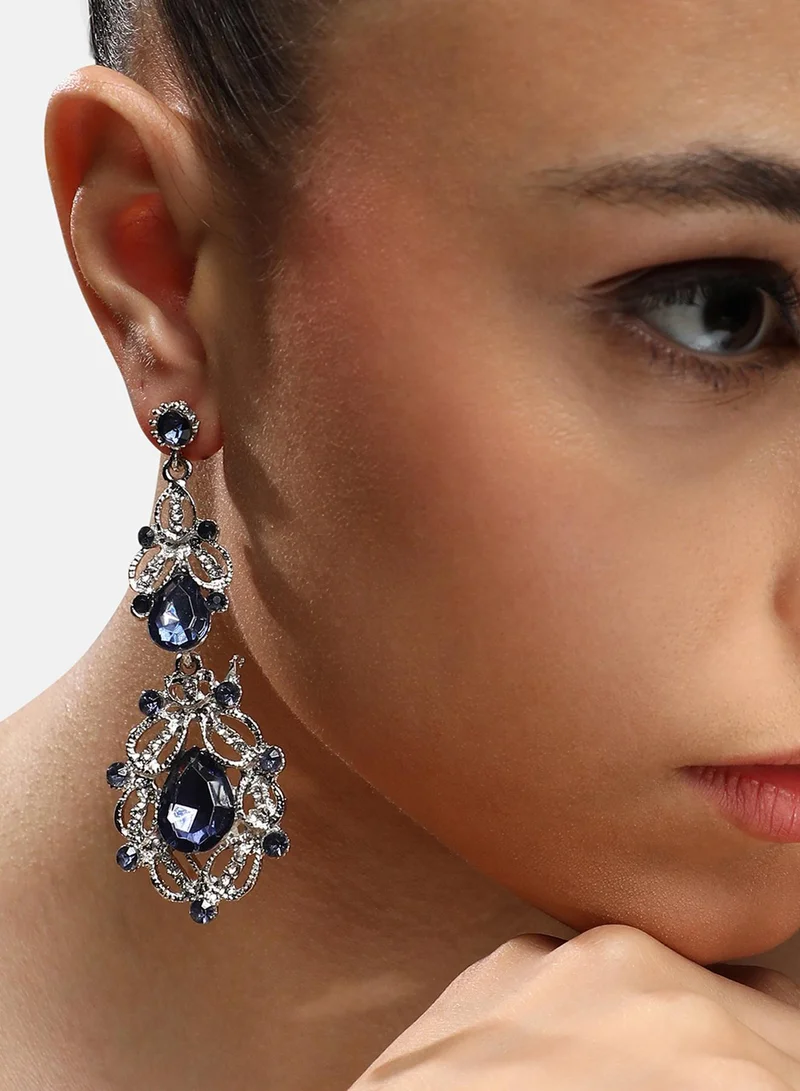 SOHI Bean Artificial Drop Earring Jewellery