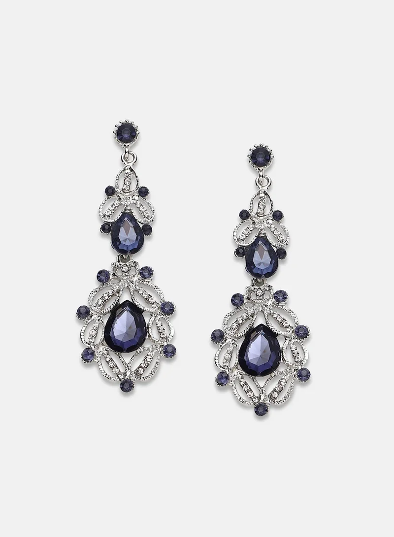 SOHI Bean Artificial Drop Earring Jewellery