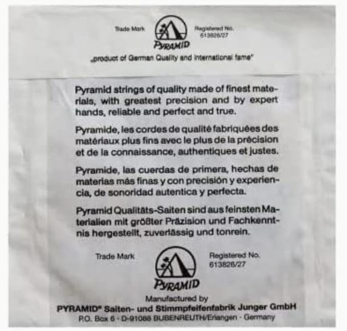 Pyramid 12-String Set for Oud No. 650 000 with Additional FF in Nylon - Image 3