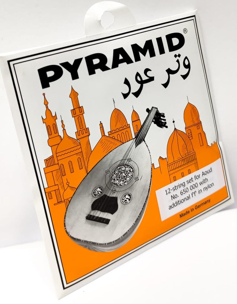 Pyramid 12-String Set for Oud No. 650 000 with Additional FF in Nylon - Image 1